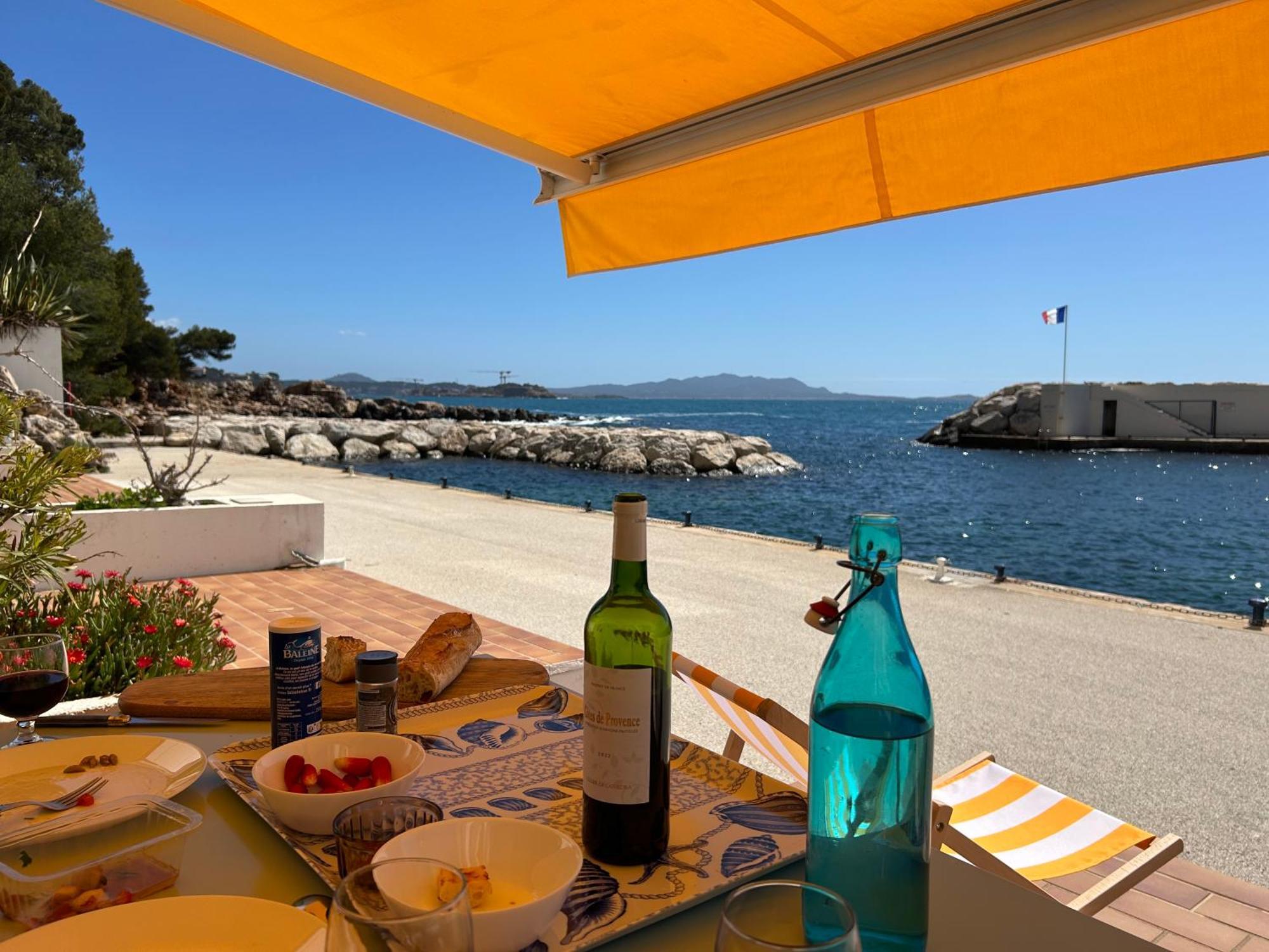 Horizon Bleu Bandol : Appartement Pieds Dans L'Eau 外观 照片