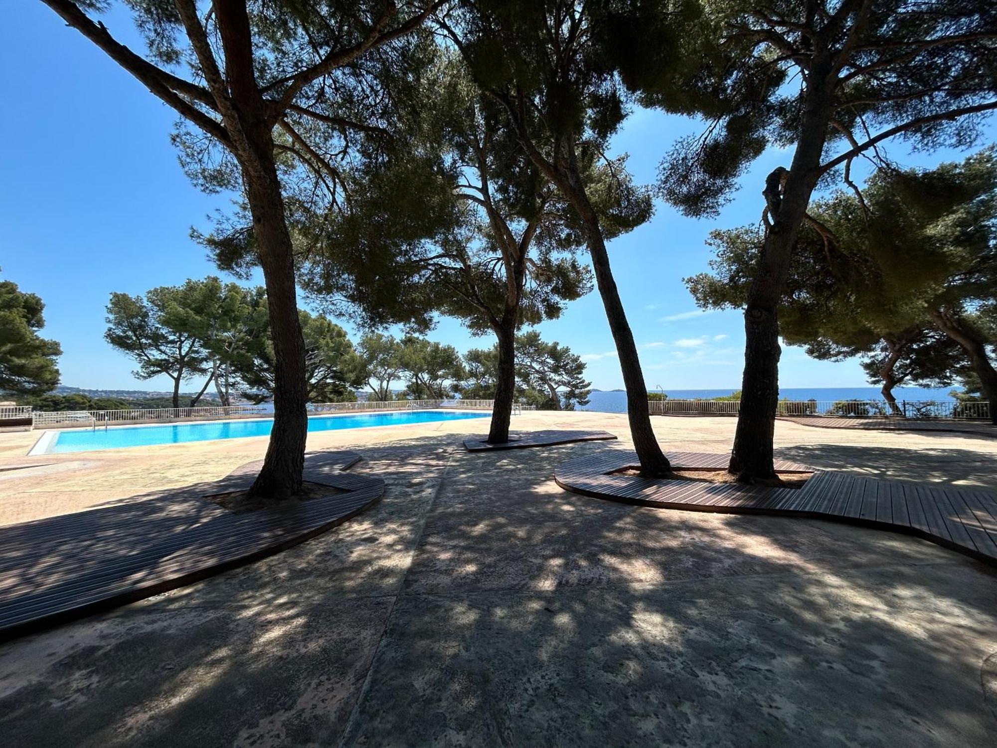Horizon Bleu Bandol : Appartement Pieds Dans L'Eau 外观 照片