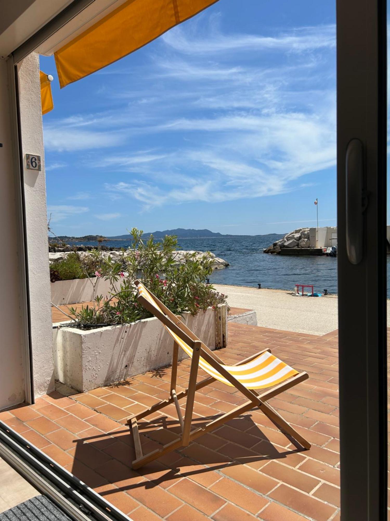 Horizon Bleu Bandol : Appartement Pieds Dans L'Eau 外观 照片