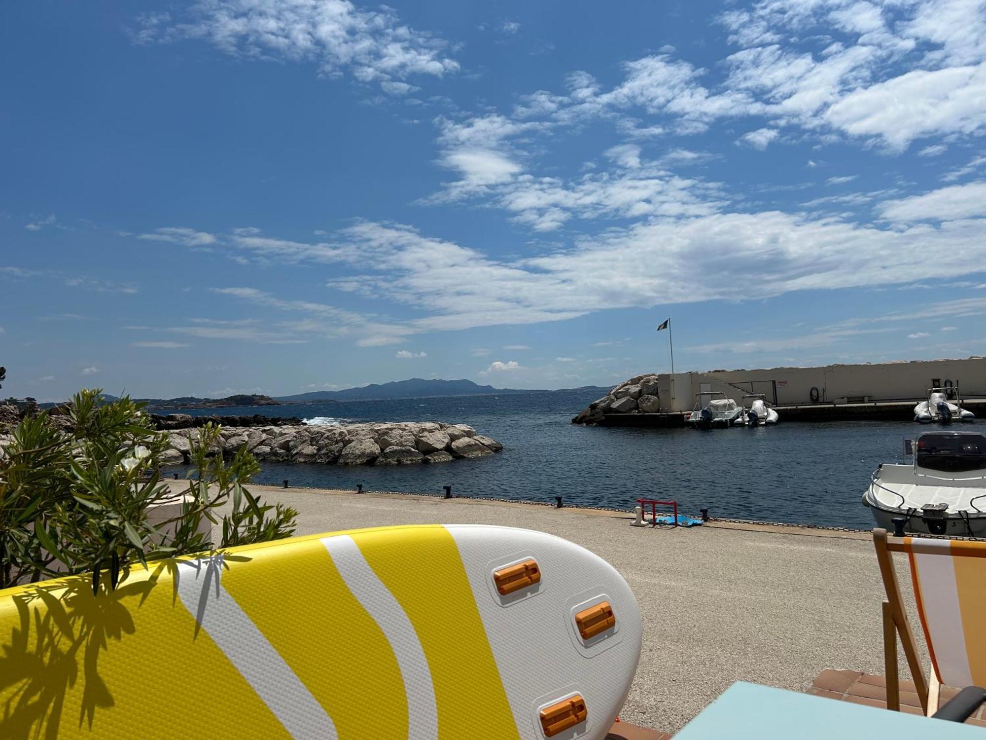 Horizon Bleu Bandol : Appartement Pieds Dans L'Eau 外观 照片